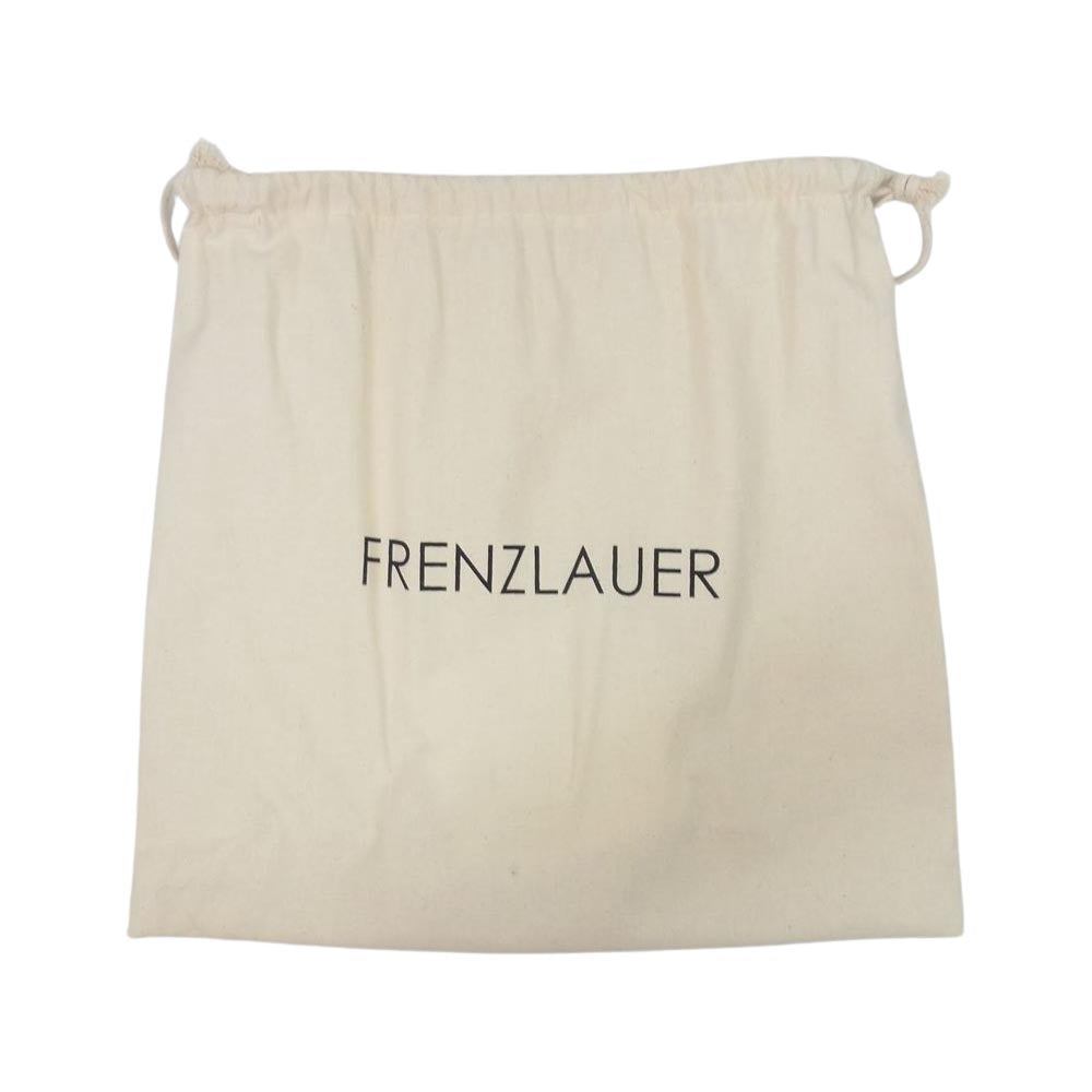 フランツロアー MINI PANIER シボレザー ミニ パニエ ハンドバッグ ブルー系 F【中古】