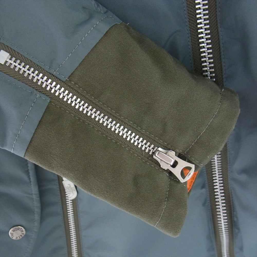 JUNYA WATANABE COMME des GARCONS MAN ジュンヤワタナベコムデギャルソンマン EYE × THE NORTH FACE ノースフェイス 22SS WI-J901 L-2 ゴアテックス ドッキング ライダース ジャケット モスグリーン系 L【美品】【中古】