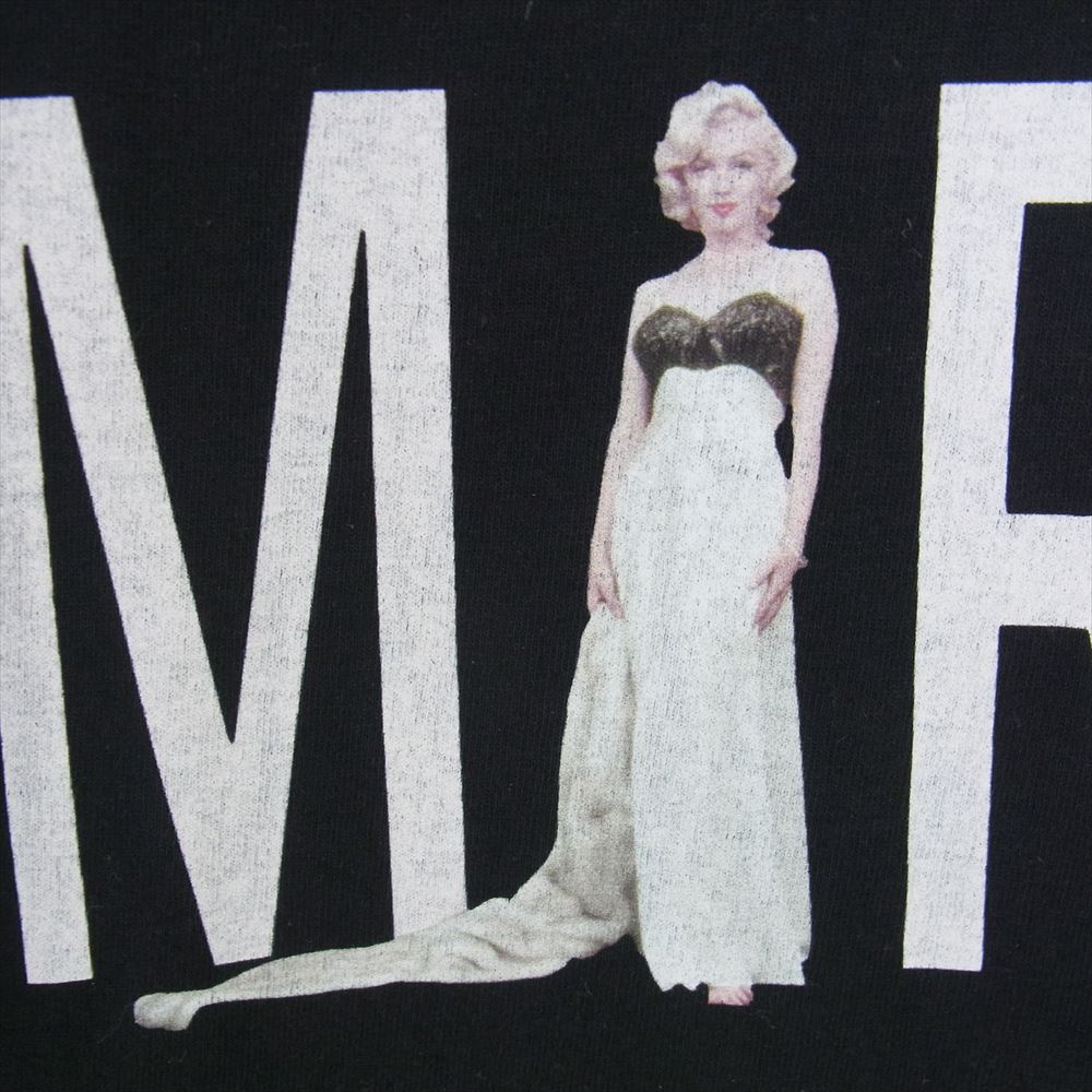 HOLLYWOOD RANCH MARKET ハリウッドランチマーケット 700082343 マリリンモンロー プリント Tシャツ ブラック系 XL【中古】