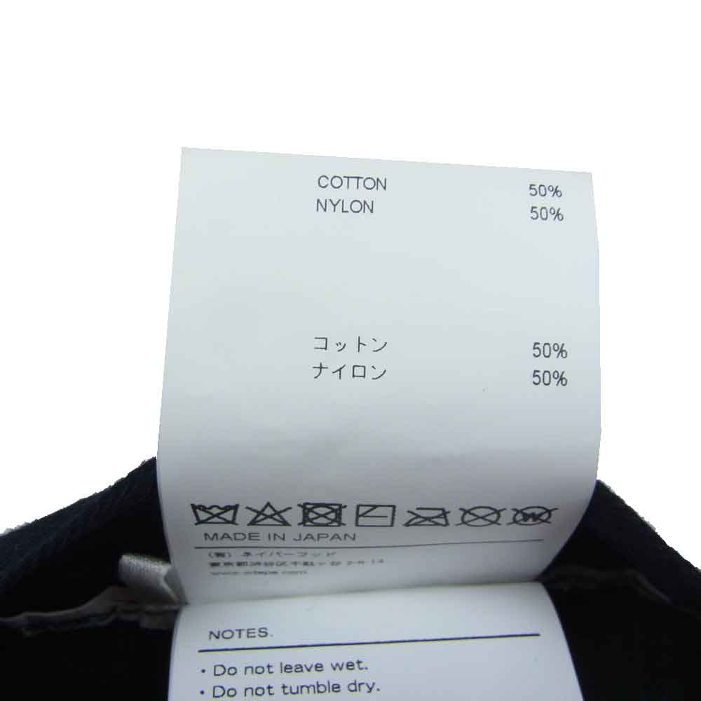 WTAPS ダブルタップス 202HCDT-HT02 T-5 CAP NYCO. SATIN コットン ナイロン キャップ ブラック系 00【美品】【中古】