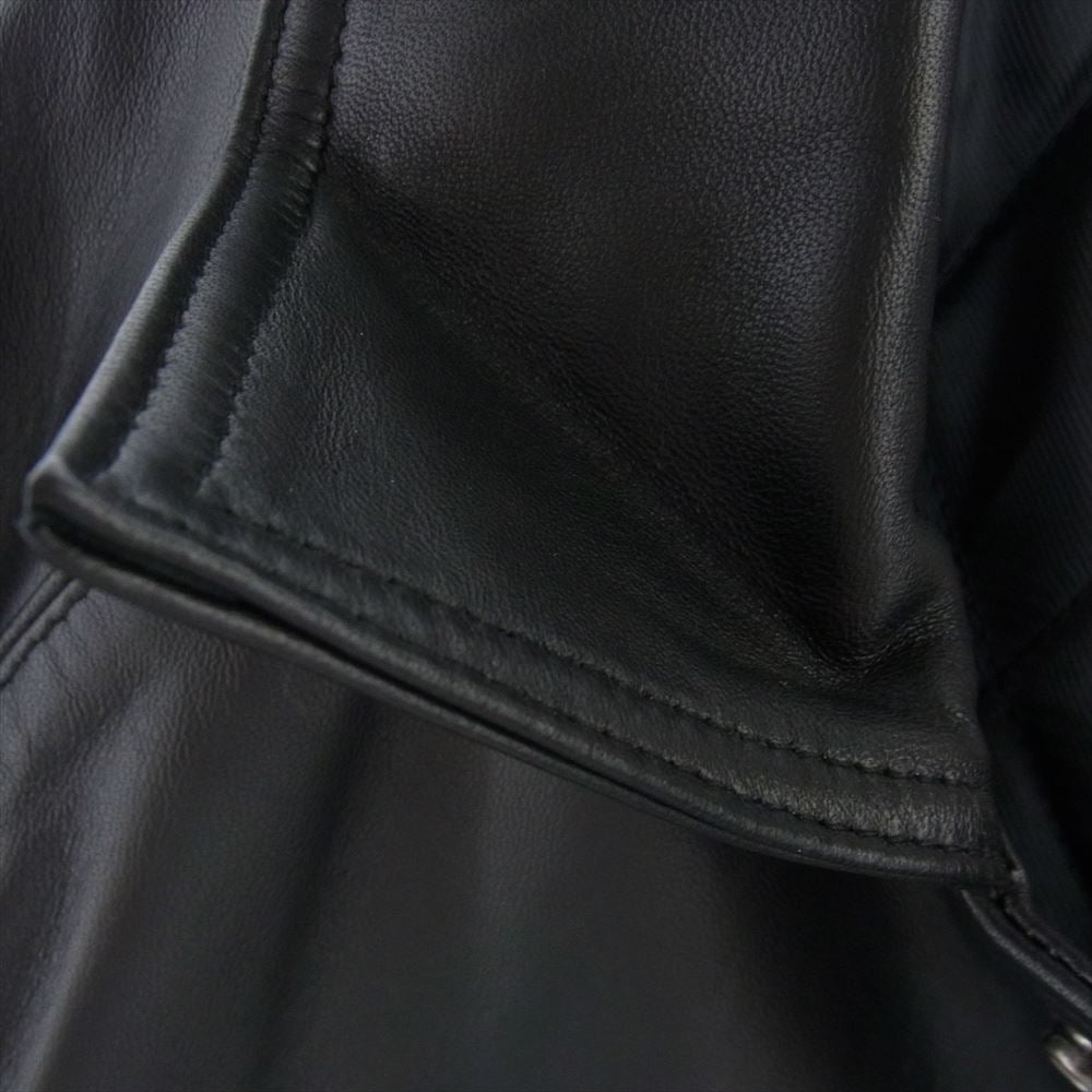 ブラックアイパッチ BEPFW21E110 × AVIREX ALL CITY VARSITY JACKET アヴィレックス オールシティ バーシティー ジャケット ブラック系 L【新古品】【未使用】【中古】