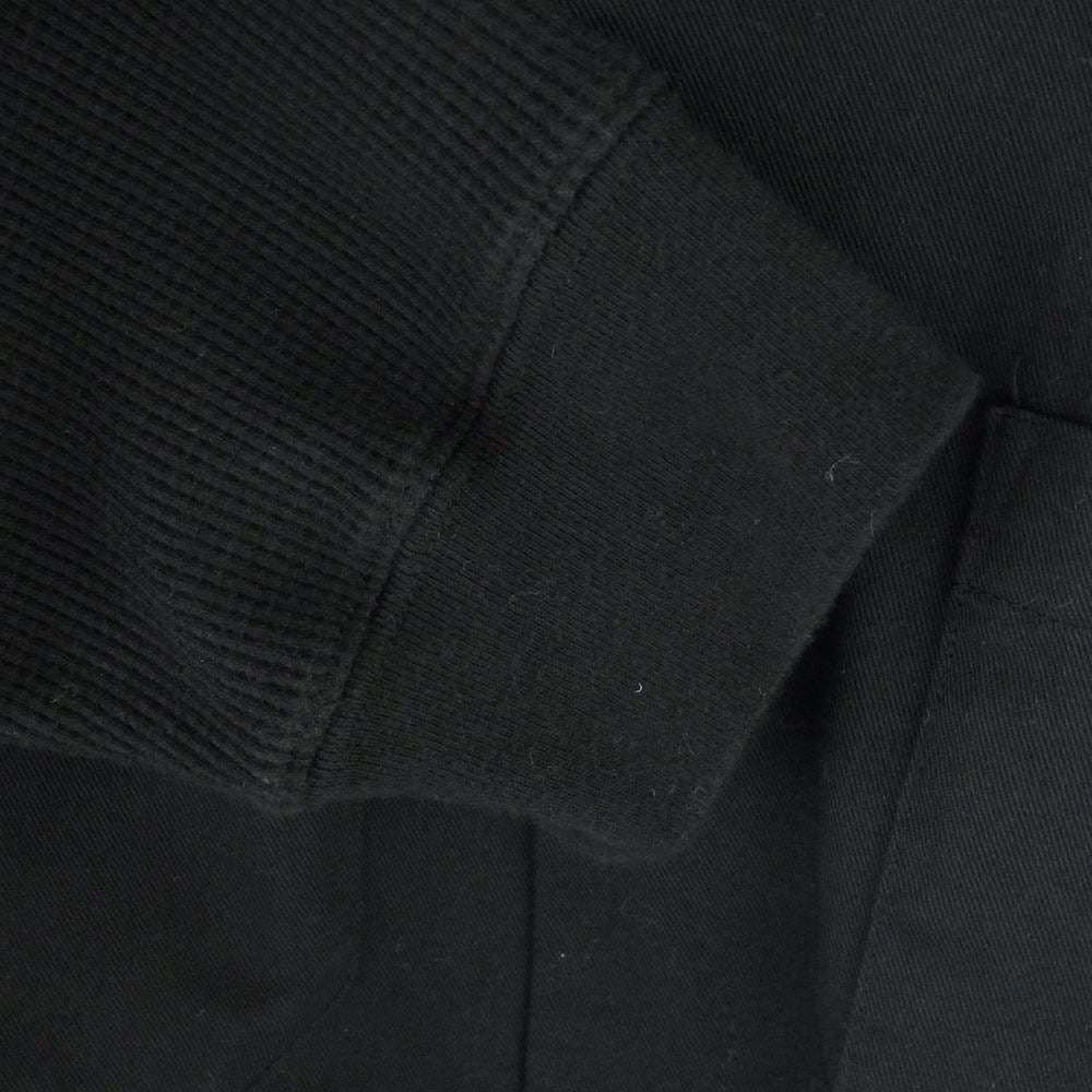 Supreme シュプリーム 21AW Thermal Work Shirt サーマル レイヤード ワーク 長袖 シャツ ブラック系 L【中古】