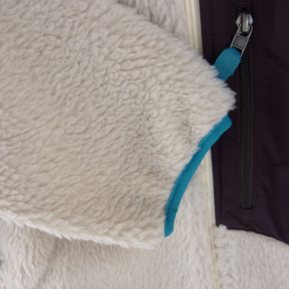 patagonia パタゴニア 23056FA23 Classic Retro X Jacket レトロエックス ナチュラル プラム フリースジャケット オフホワイト系 L【新古品】【未使用】【中古】