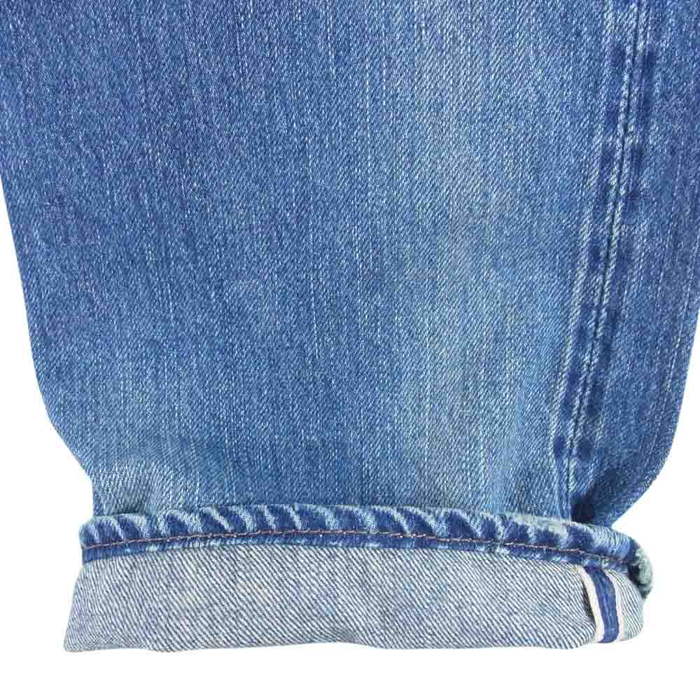 HYSTERIC GLAMOUR ヒステリックグラマー 0292AP14 小窓リメイク スタッズ付き デニム パンツ インディゴブルー系 32【中古】