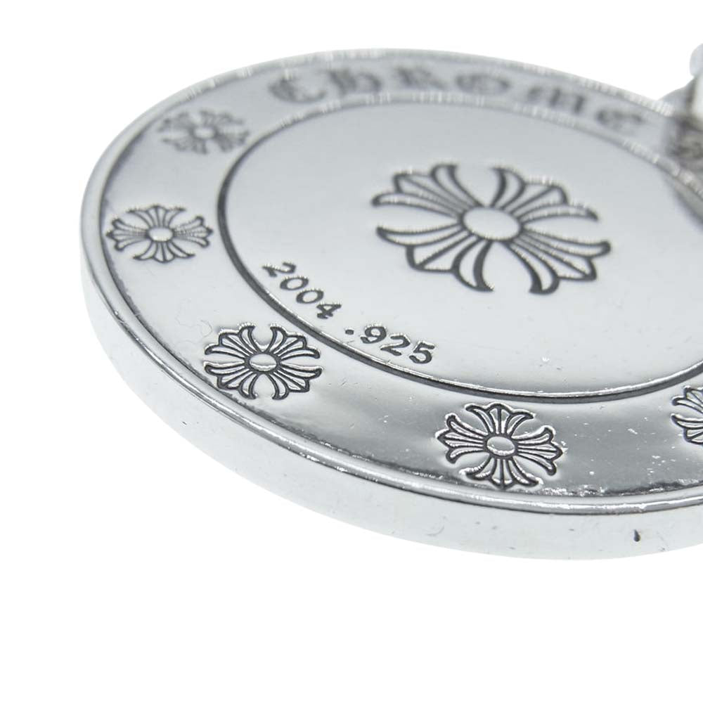 CHROME HEARTS クロムハーツ(原本無) ANGL MDL LG ラージ エンジェルメダル ペンダントトップ シルバー系【中古】