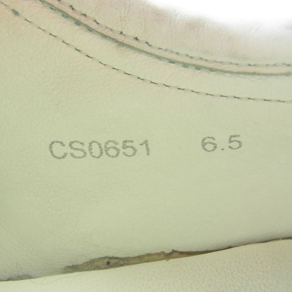 DOLCE&GABBANA ドルチェアンドガッバーナ CS0651 スエード ローカット スニーカー ライトブルー系 6.5【中古】