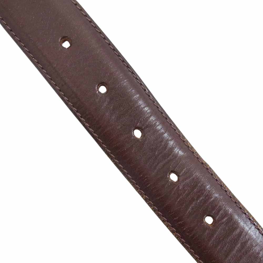 Ettinger エッティンガー レザー ベルト ブラウン系【中古】