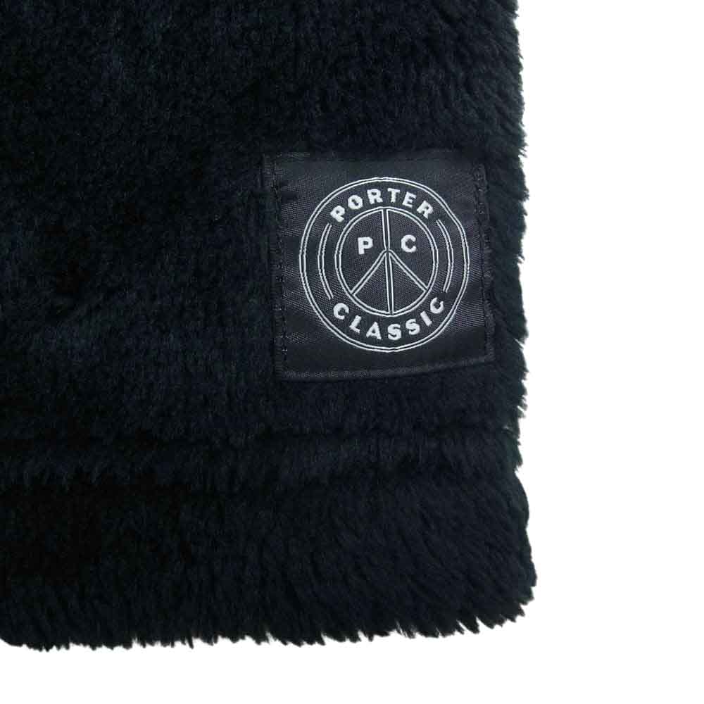 PORTER CLASSIC ポータークラシック HIGH LOFT FLEECE TURTLENECK ハイロフト フリース タートルネック プルオーバー ブラック系 3【中古】