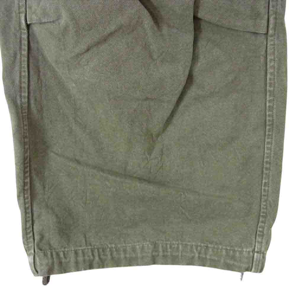 ヘリル 22AW 22-030-HL-8020-3 Duck Cargopants ダック カーゴ パンツ オリーブドラブ カーキ系 2【中古】