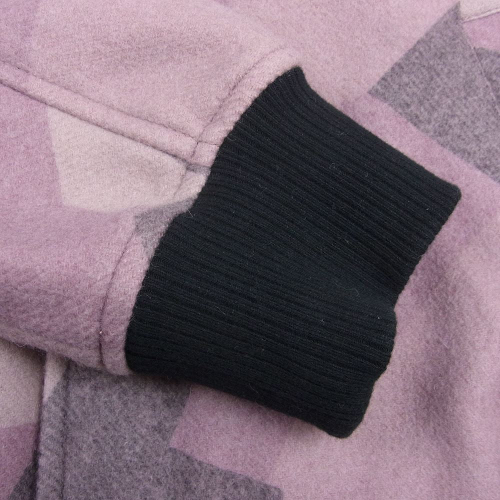Nudie Jeans ヌーディージーンズ BENGAN WOOL FLEECE CAMO ベンガン ウール ジャケット スタジャン ピンク系 M【中古】