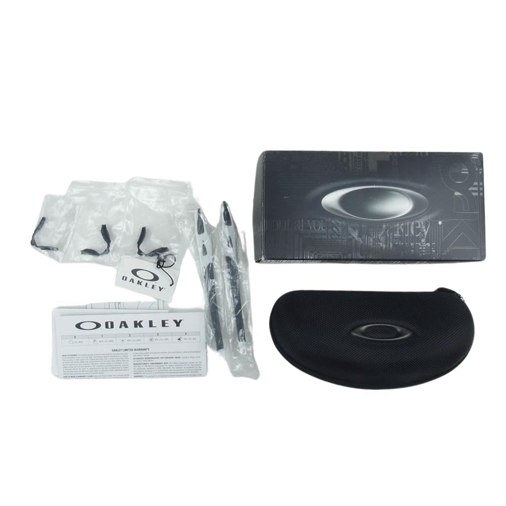 OAKLEY オークリー CROSSLINK クロスリンク サングラス ブラック系 53-17【中古】