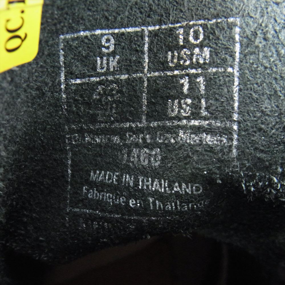 Dr.Martens ドクターマーチン 1460 8ホール レースアップ ブーツ レザー ブラック系 UK9【中古】