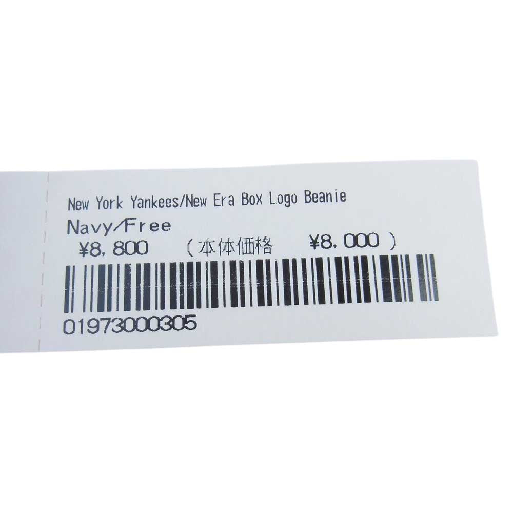 Supreme シュプリーム 21AW New York Yankees New Era Box Logo Benie ニューエラ ヤンキース ランダム ロゴ ビーニー ニットキャップ ブラック系【新古品】【未使用】【中古】