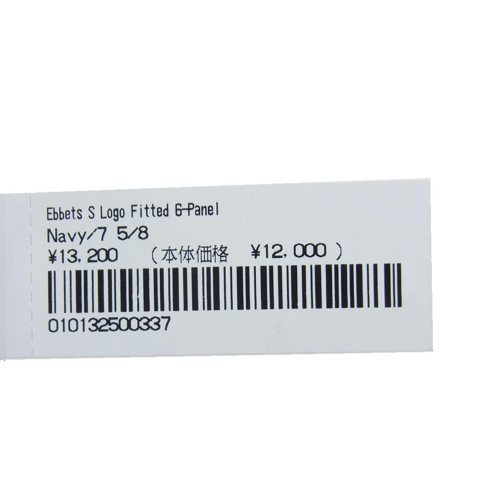 Supreme シュプリーム 23SS Ebbets S Logo Fitted 6-Panel エベッツ ウール ベースボール キャップ ネイビー系【新古品】【未使用】【中古】