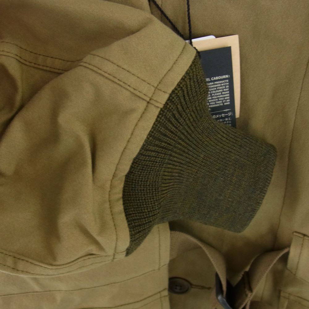 Nigel Cabourn ナイジェルケーボン 8045-00-00000-2-4 M-47 MODIFIED COAT 2WAY リバーシブル ミリタリー コート 50 カーキベージュ系 50【新古品】【未使用】【中古】