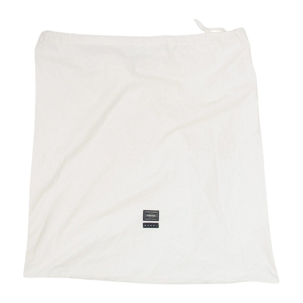 MARNI マルニ ポーター 2way ヘルメットバッグ ブラック系【中古】