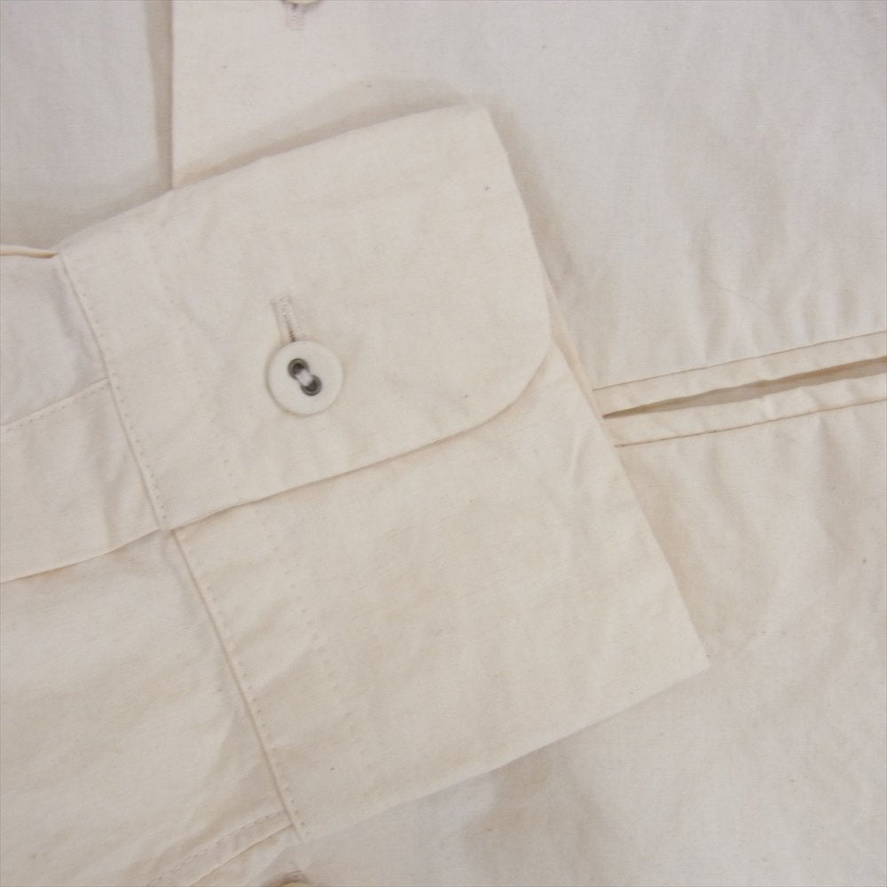 Stevenson Overall Co. スティーブンソンオーバーオール ロングスリーブ 長袖 シャツ オフホワイト系 S【中古】