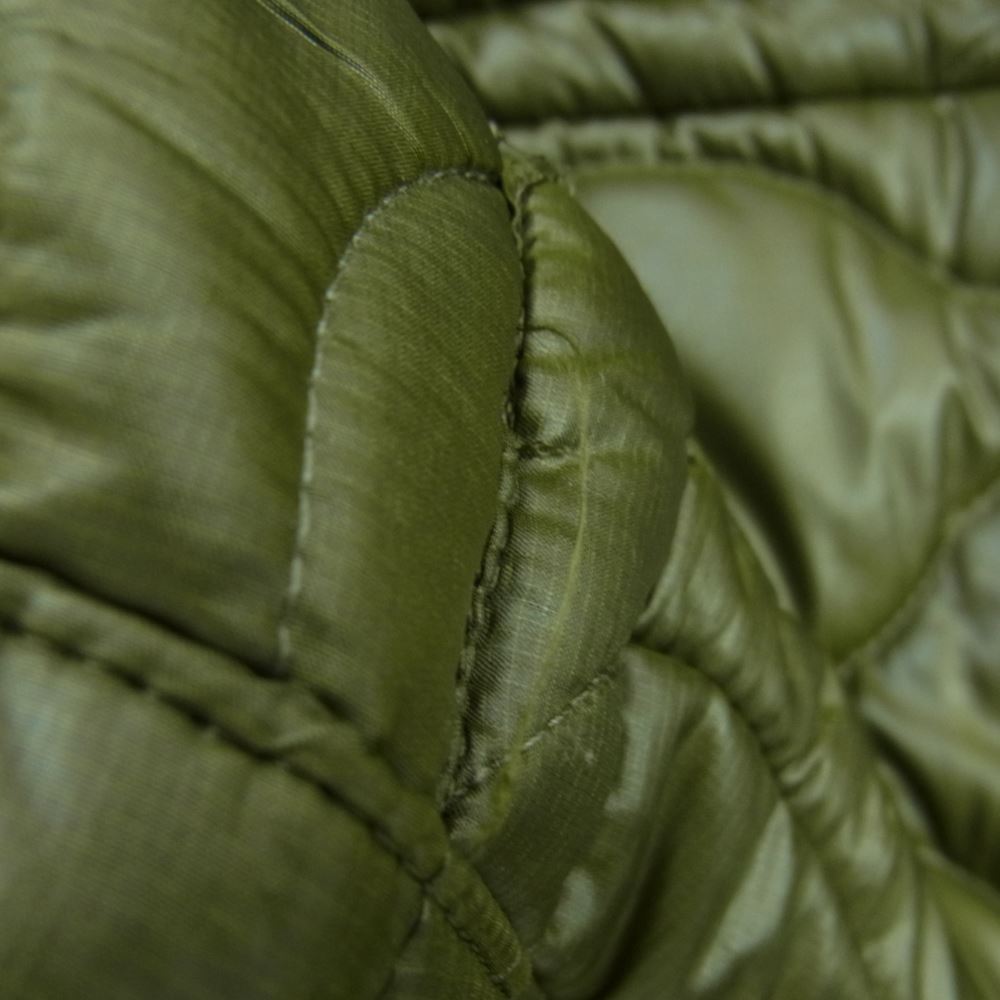 ジュンミカミ Quilted Coat キルティング ロング コート カーキ系【中古】