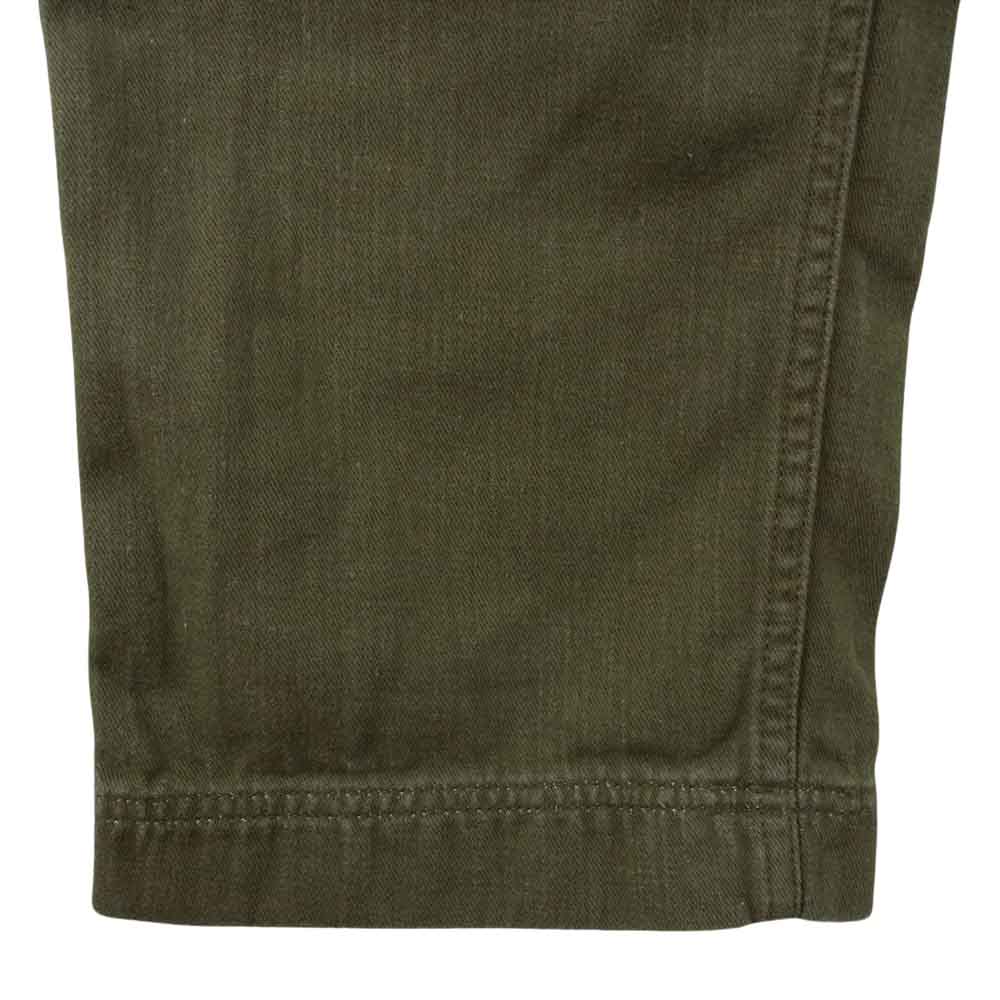 FREEWHEELERS フリーホイーラーズ UNION SPECIAL OVERALLS GREASE MONKEY グリースモンキー ダブルニーペインターパンツ カーキ系 34【中古】