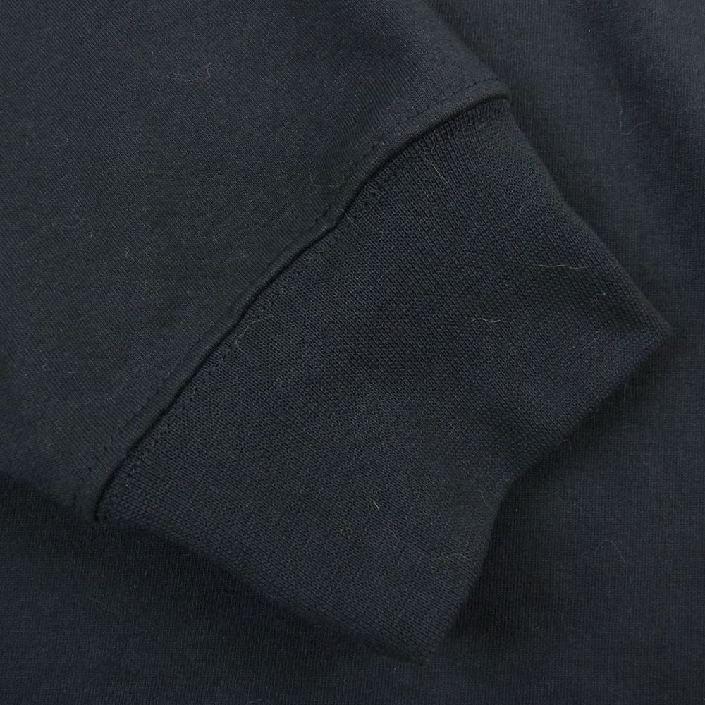 ダイワピア39 22SS BE-35022 TECH DRAWSTRING TEE L/S 裾ドローコード ヘビーウェイト フットボール テック 長袖 Tシャツ ロングスリーブ ロンT ブラック系 L【中古】