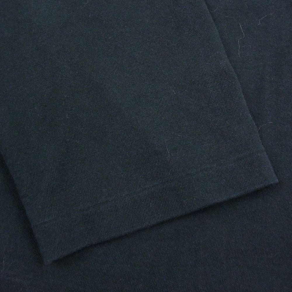 COMOLI コモリ 22SS V01-05005 フットボール Tシャツ ブラック ブラック系 3【中古】