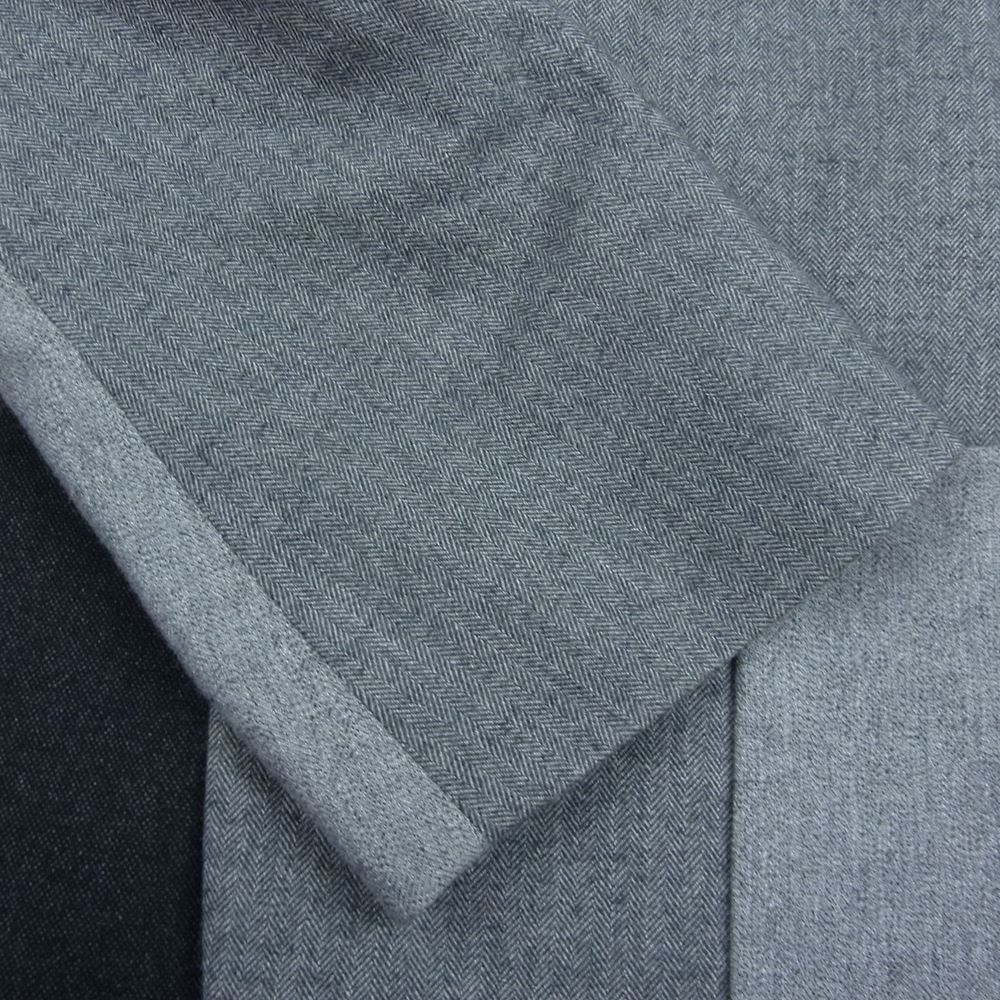 1piu1uguale3 ウノピュウノウグァーレトレ MRB515 CRAZY RIB JACKET ソフトサーモ クレイジー リブ ジャケット グレー系 4【中古】