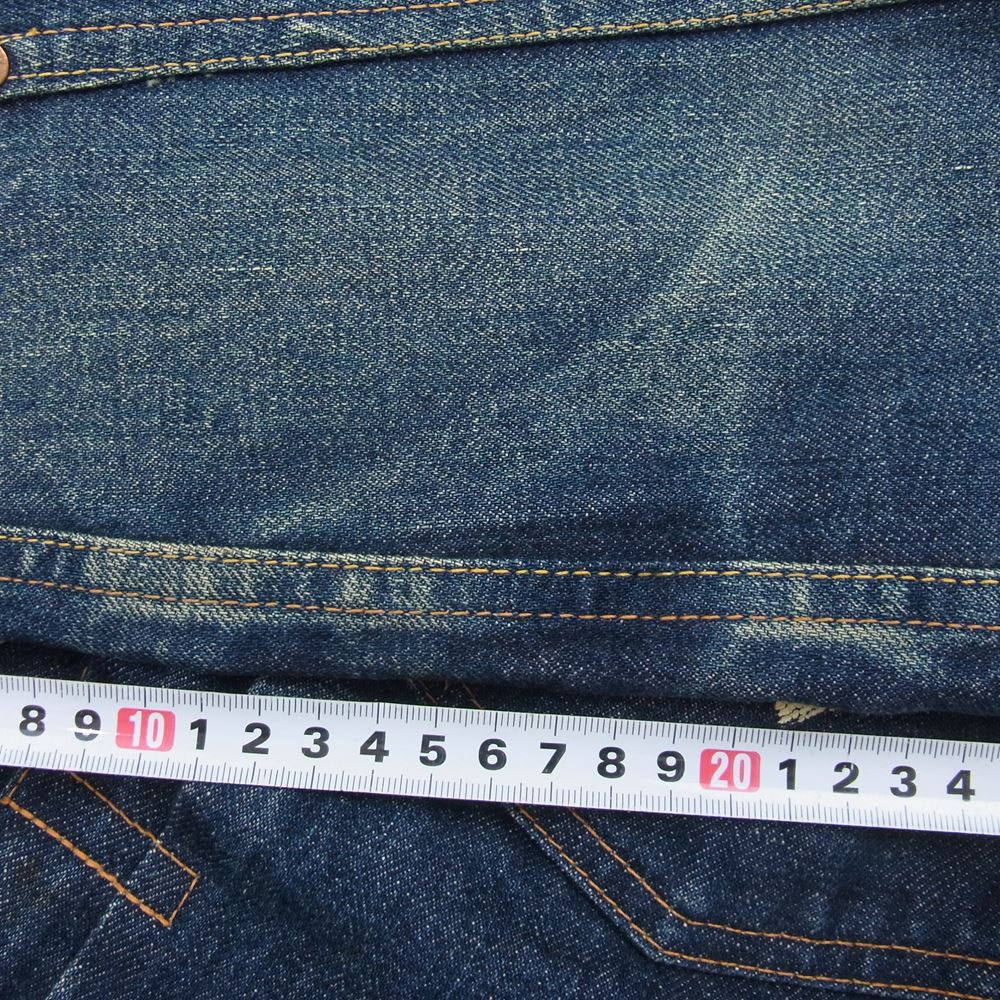 EVISU エヴィス 1507 No2 セカンドモデル デニム ジャケット インディゴブルー系 38【中古】