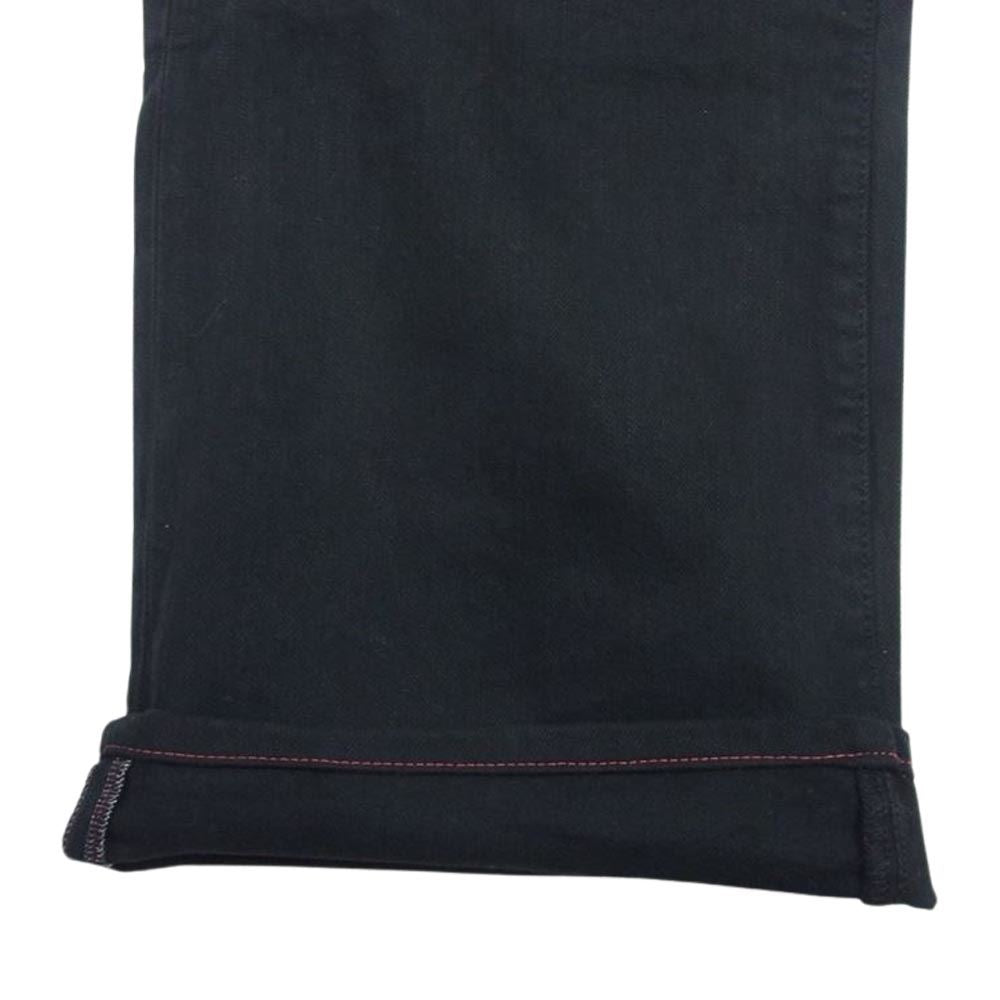 POLO RALPH LAUREN ポロ・ラルフローレン ワイド デニム パンツ ブラック系 44B/32【中古】