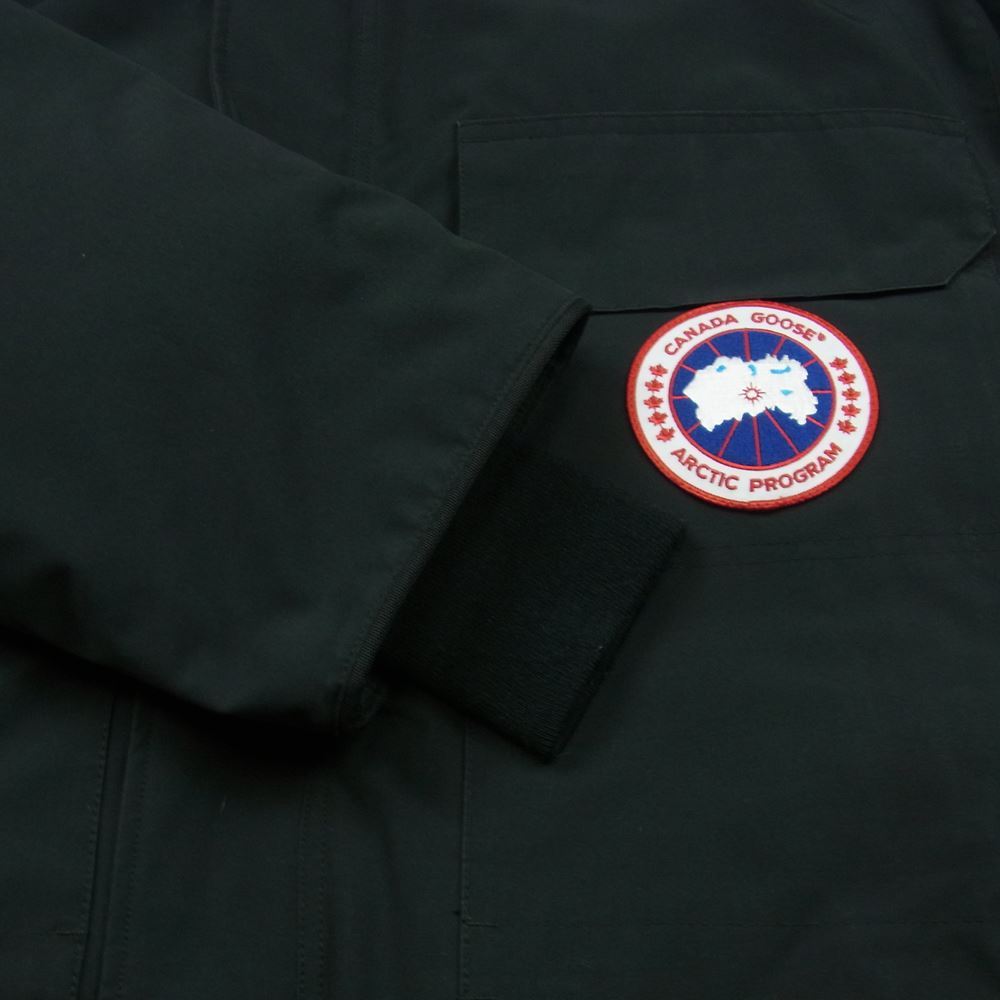 CANADA GOOSE カナダグース 4565M EXPEDITION PARKAエクスペディション パーカー ダウン ジャケット ブラック系 L【中古】