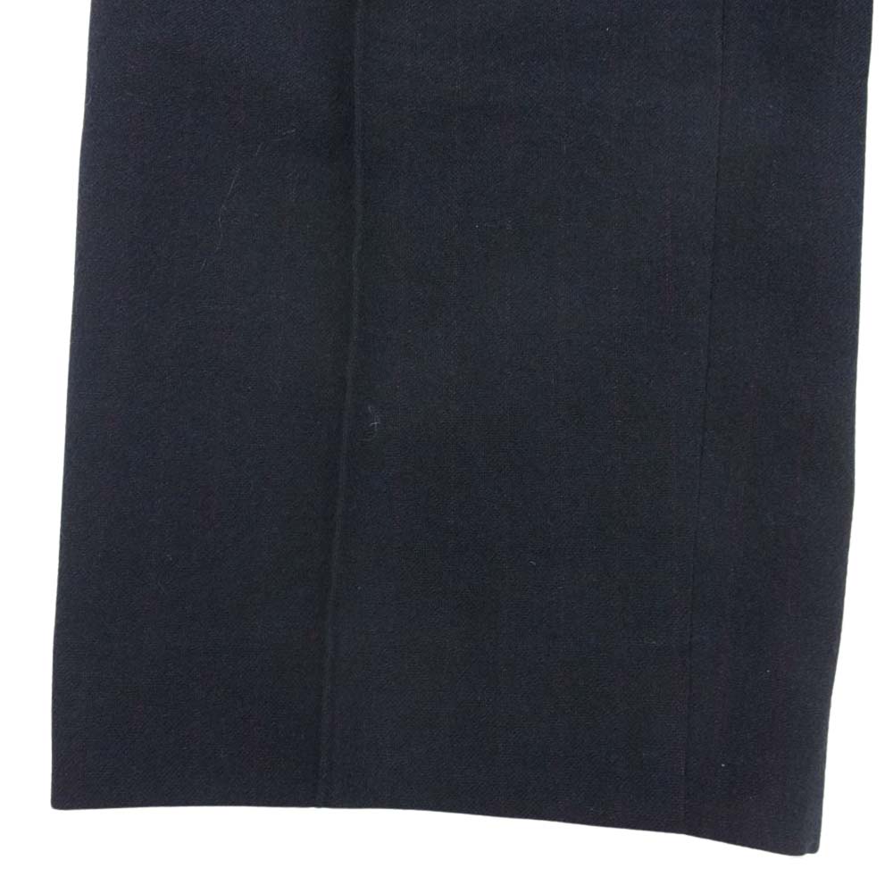 Needles ニードルス ウール レーヨン スラックス パンツ ネイビー系 S【極上美品】【中古】