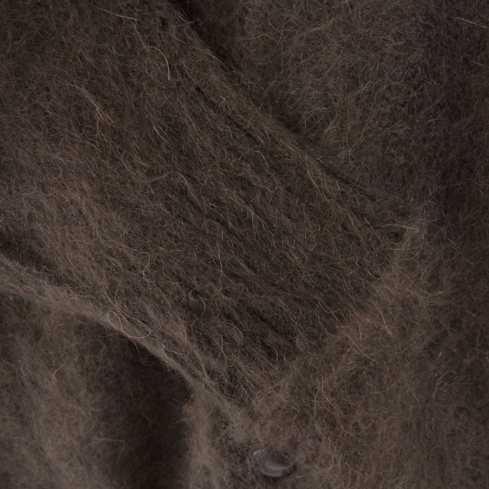 Needles ニードルス 22AW LQ276 Mohair Cardigan Solid モヘア モヘヤ カーディガン ブラウン系 S【中古】