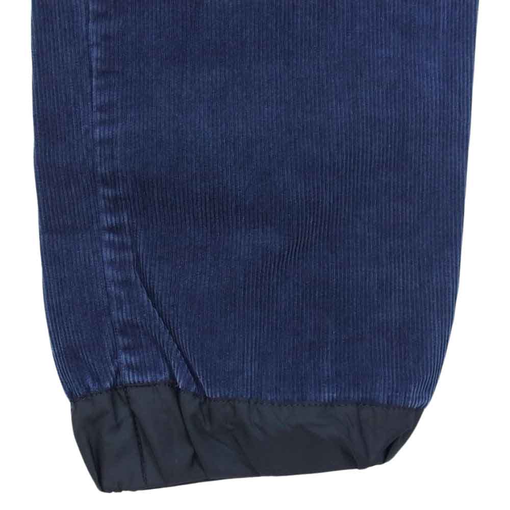 Sacai サカイ 19AW 18-01754M CORDUROY Trousers コーデュロイ トラウザーズ イージー パンツ ネイビー系 1【中古】