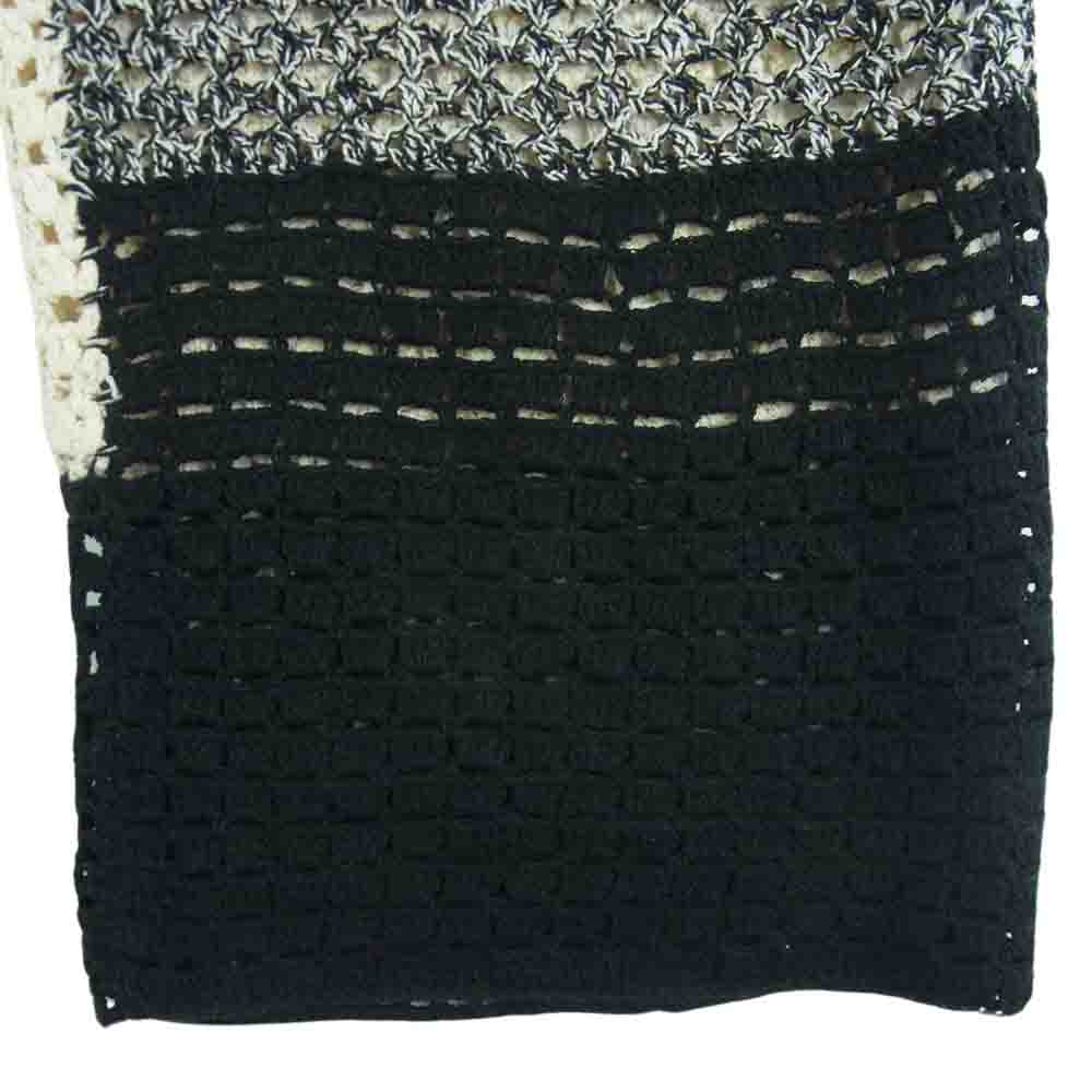 メゾンスペシャル 21231465320 Hand Multi Crochet Pants ハンド マルチ クロケット パンツ ベージュ系 ブラック系 グレー系 38【中古】