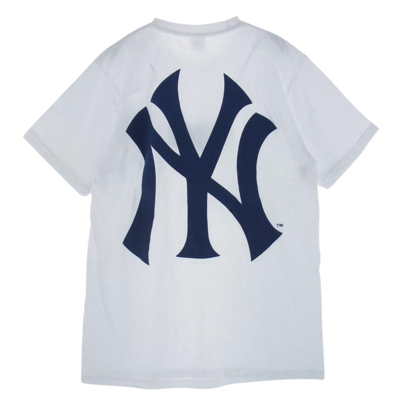 ネッククルーネックsupreme 15ss NY Yankees T shirt L