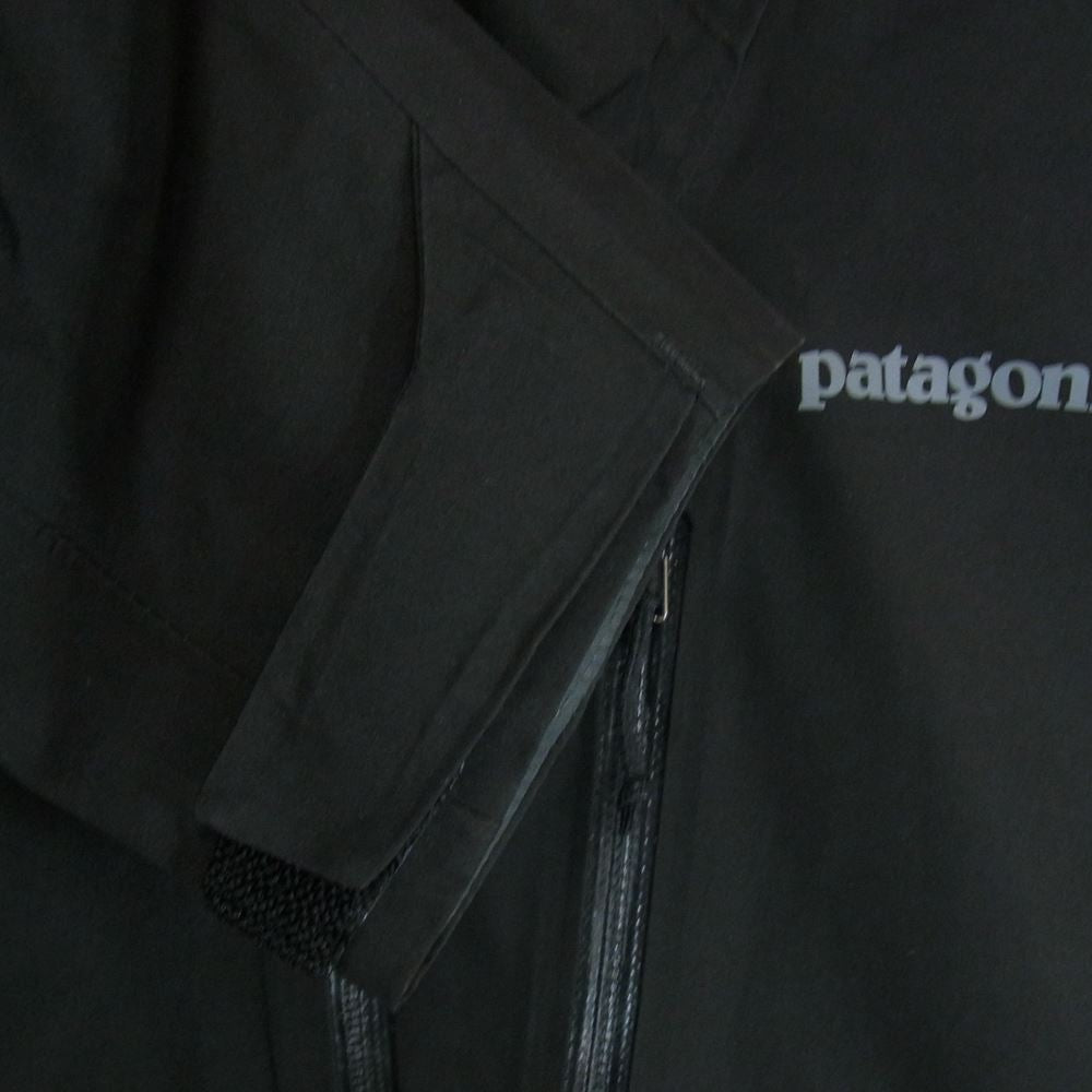 patagonia パタゴニア 20SS 84986 20年製 CALCITE JACKET GORE-TEX カルサイトジャケット ゴアテックス 止水ジップ マウンテンパーカー ブラック系 S【中古】