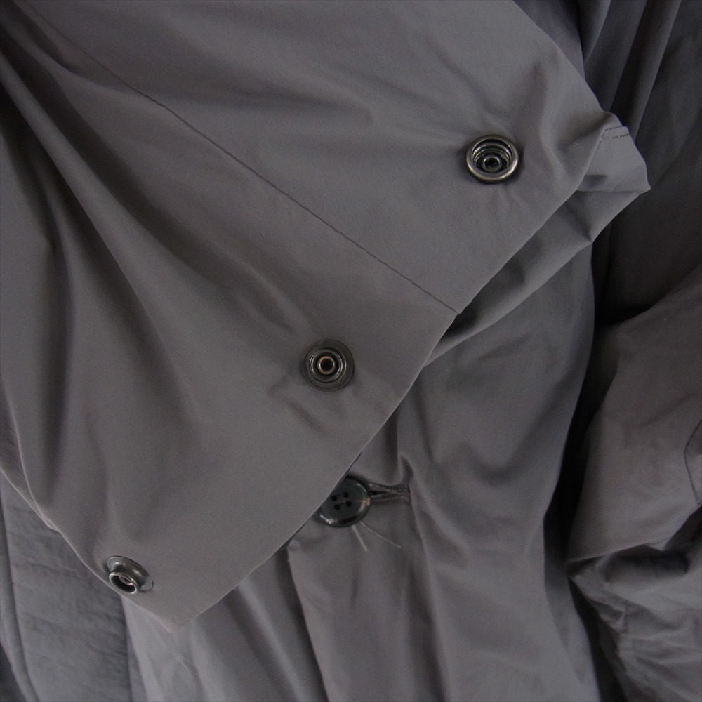 N.HOOLYWOOD エヌハリウッド 2222-CO01-001 PADDED COAT プリマロフト 中綿 ロング コート グレー系 38【中古】