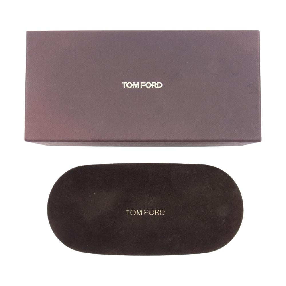 TOM FORD トムフォード TF211 AF 47F 53?21 140 バイカラー ツートーン サングラス ブラウン系 ライトブルー系【中古】