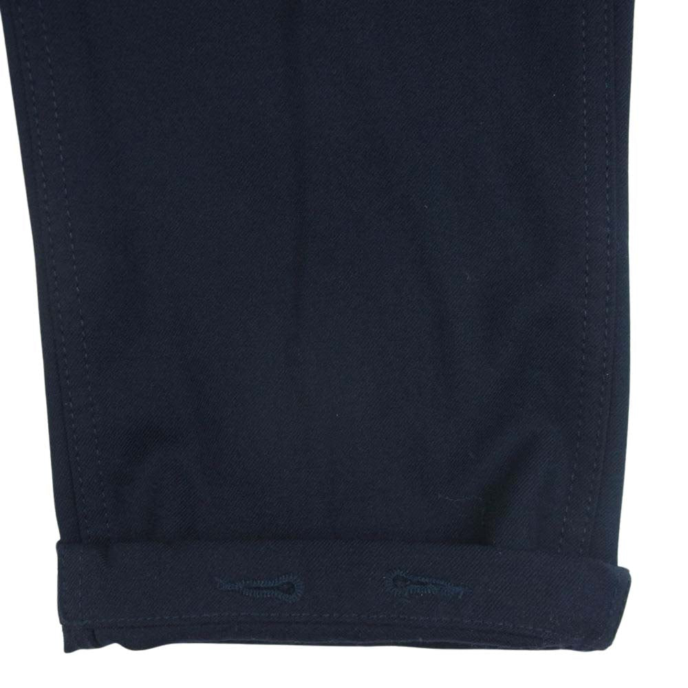 Engineered Garments エンジニアードガーメンツ サイドアジャスター ウール スラックス パンツ ダークネイビー系 28【中古】