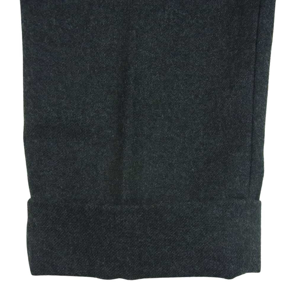 Engineered Garments エンジニアードガーメンツ シンチバック ウール ダブル スラックス パンツ チャコールグレー系 30【中古】