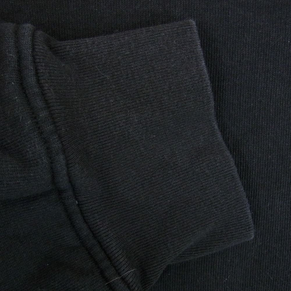 COMOLI コモリ 22SS U03-05003 コットン 吊裏毛 クルーネック スウェット ブラック系 3【中古】