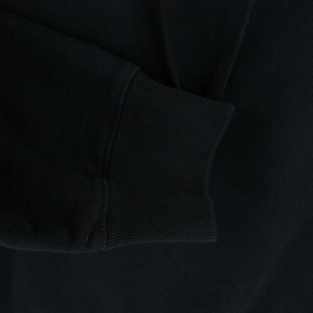 Supreme シュプリーム 21SS Cropped Logos Hooded Sweatshirt クロップドロゴ スウェット パーカー ブラック系 M【中古】