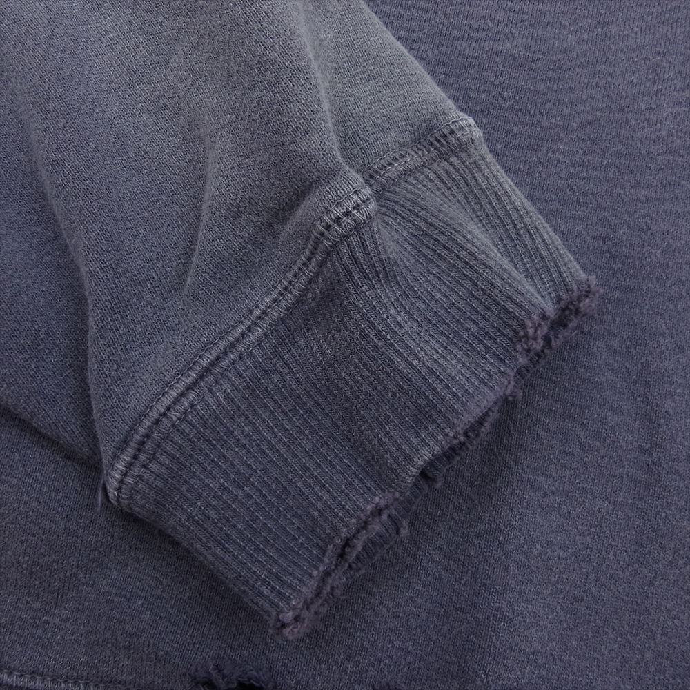 ファーイースタンエンスージアスト CONEY SWEAT SHIRTS ダメージ加工 スウェット パープル系 L【中古】