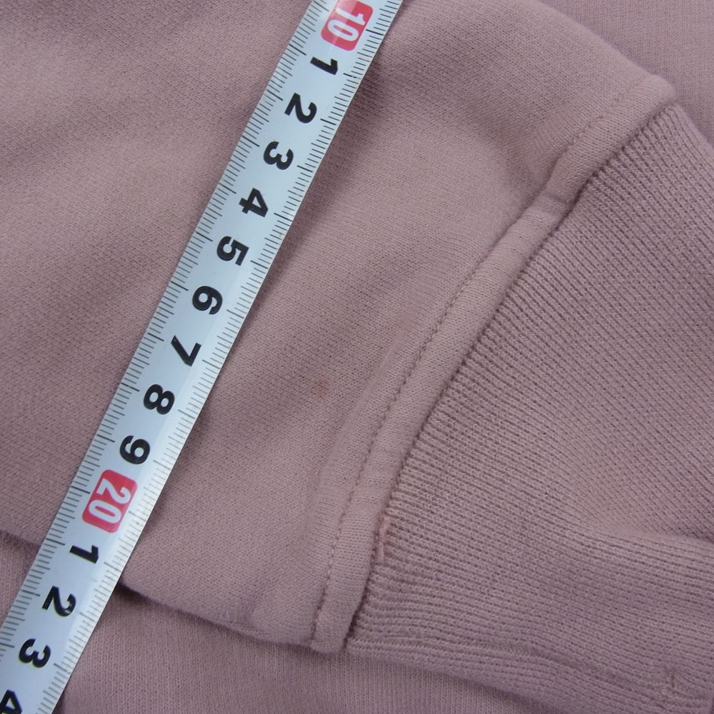 STONE ISLAND ストーンアイランド 771564120 ガーメントダイ コットン プルオーバー スウェット フーディー パーカー ピンク系 XL【中古】
