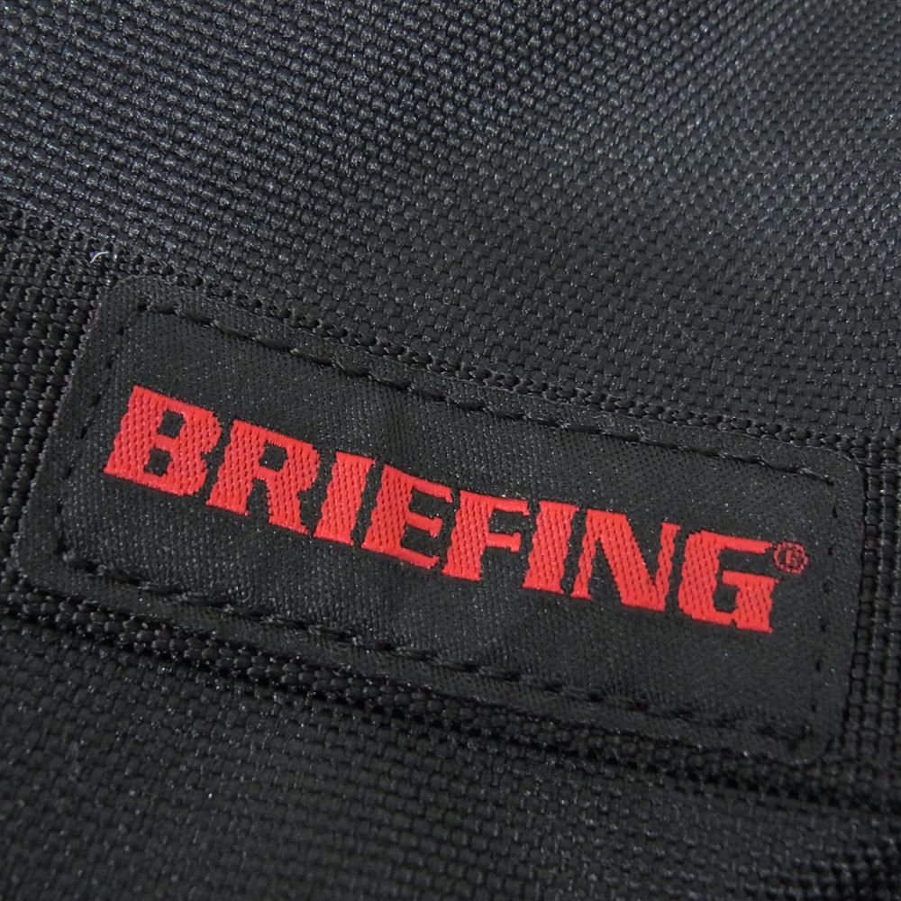 BRIEFING ブリーフィング A4 CLUTCH ナイロン クラッチ ハンド バッグ ブラック系【中古】