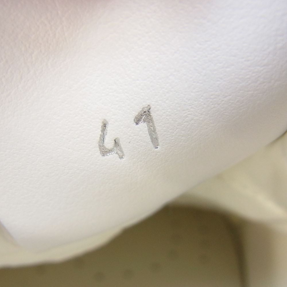 MONCLER モンクレール 19SS × FRAGMENT フラグメント Hiroshi Fujiwara 藤原ヒロシ GENIUS ジーニアス ベルクロ スニーカー ホワイト系 41【中古】