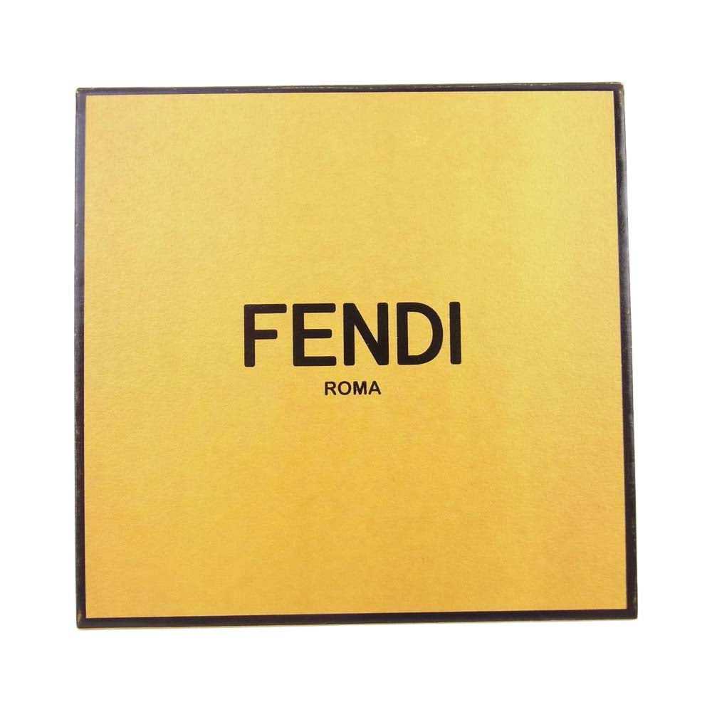 FENDI フェンディ シャドー ブレスレット シルバー メタル シルバー系 S【中古】