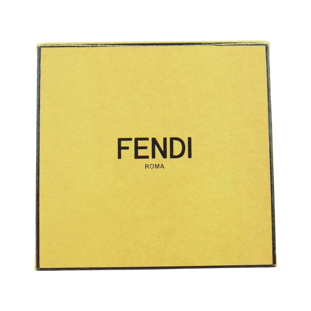 FENDI フェンディ FF 2連 リング ゴールド系 S 11.5号【中古】