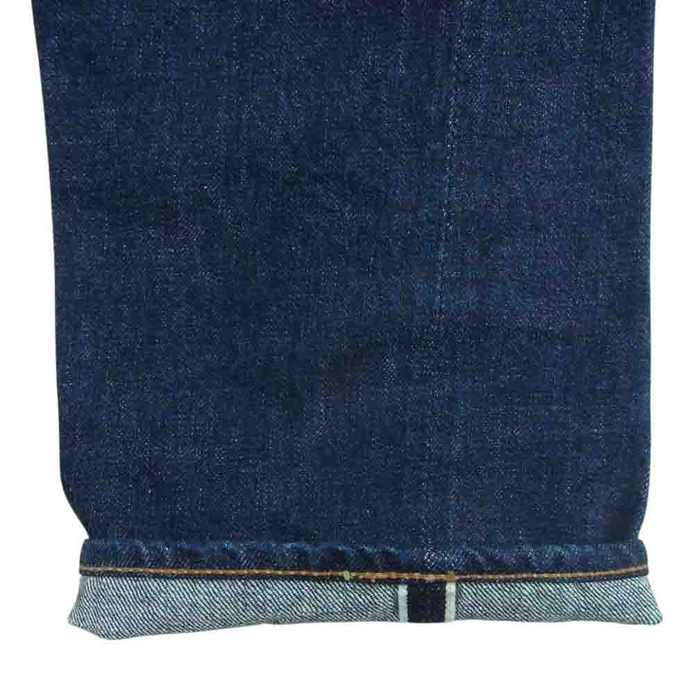 フルカウント Lot 1101 ストレート デニム パンツ ジーンズ コットン 日本製 インディゴブルー系 W30 L34【中古】