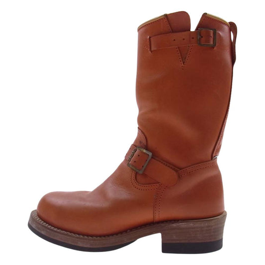 MADE IN GM JAPAN メイドインジーエムジャパン ORANGE オレンジ エンジニア ブーツ オレンジ系 8.5【中古】