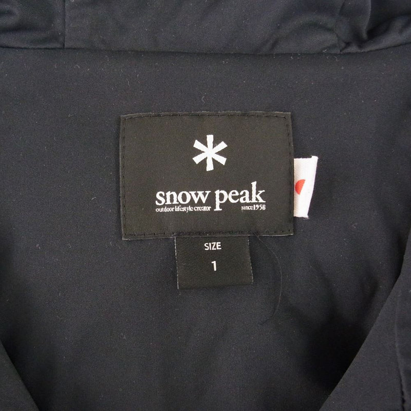 Snowpeak 3ピース(ジャケット&ベスト&パンツ) ネイビー スノーピーク